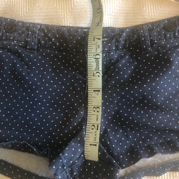American Eagle Navy & White Polka Dot Shorts - Picture 5 of 6